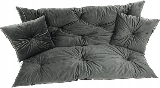 Poduszka ogrodowa na huśtawkę paletę 120x60x50 +2 poduszki