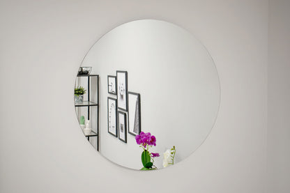 Lustro 80 cm bez ramy