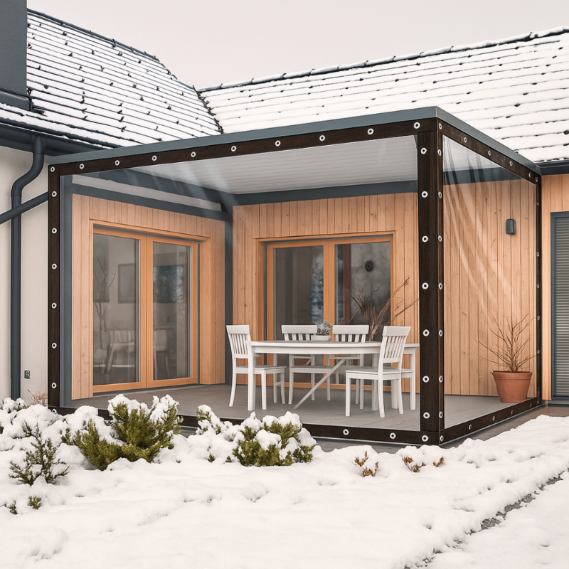 PLANDEKA PRZEZROCZYSTA 2x3m 210g/m2