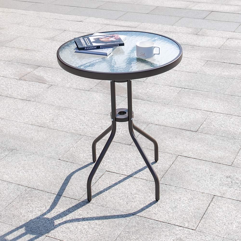 Stolik kawowy stół ogrodowy balkonowy okrągły 60cm