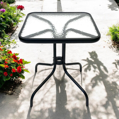 Stolik kawowy stół ogrodowy balkonowy kwadratowy 60cm