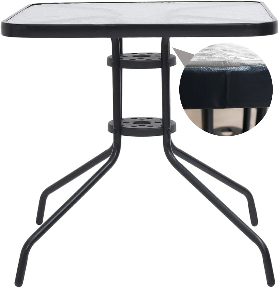 Stolik kawowy stół ogrodowy balkonowy kwadratowy 60cm