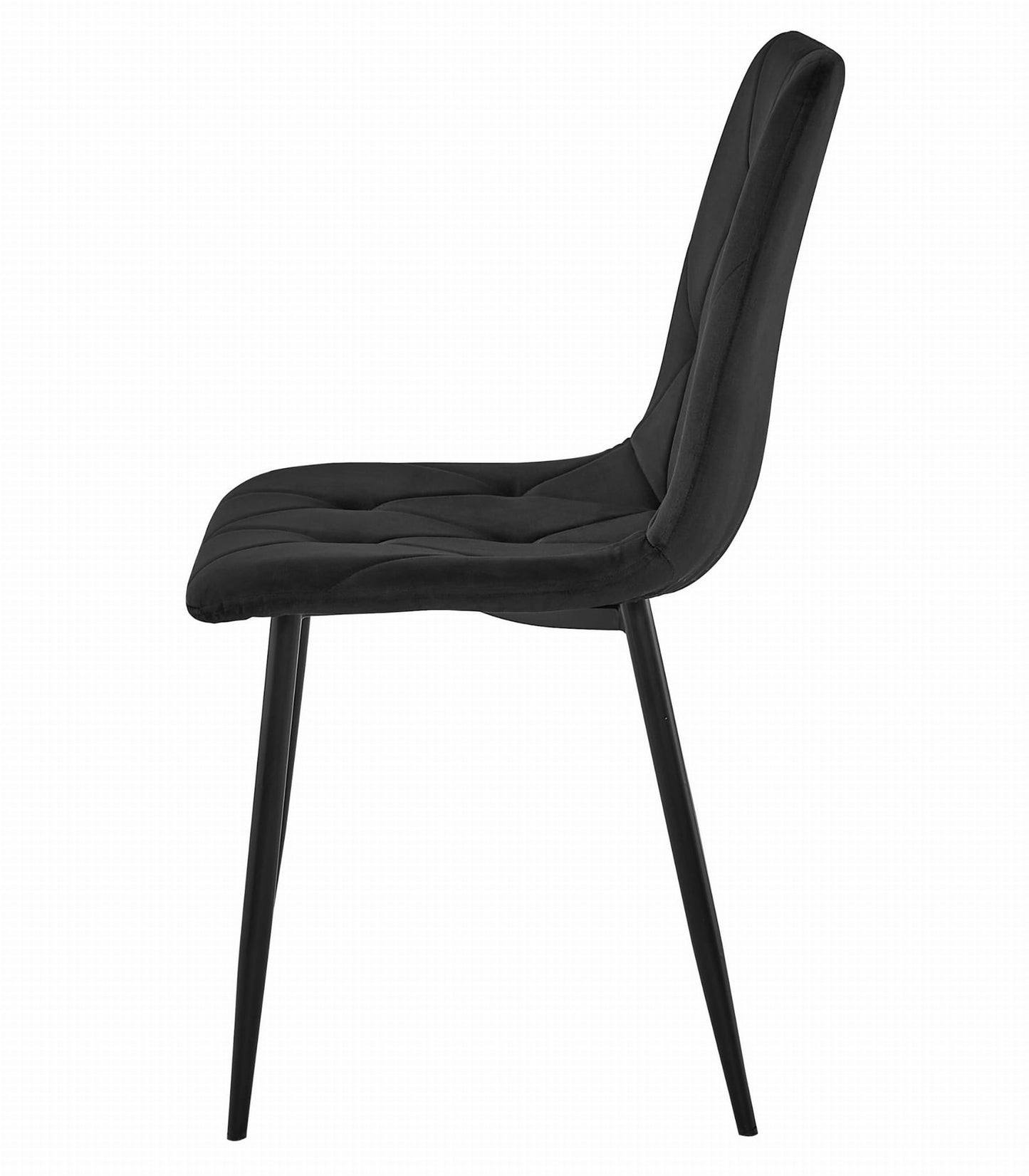 Zestaw stół 120x80cm Craft Czarny + 4 krzesła  czarne