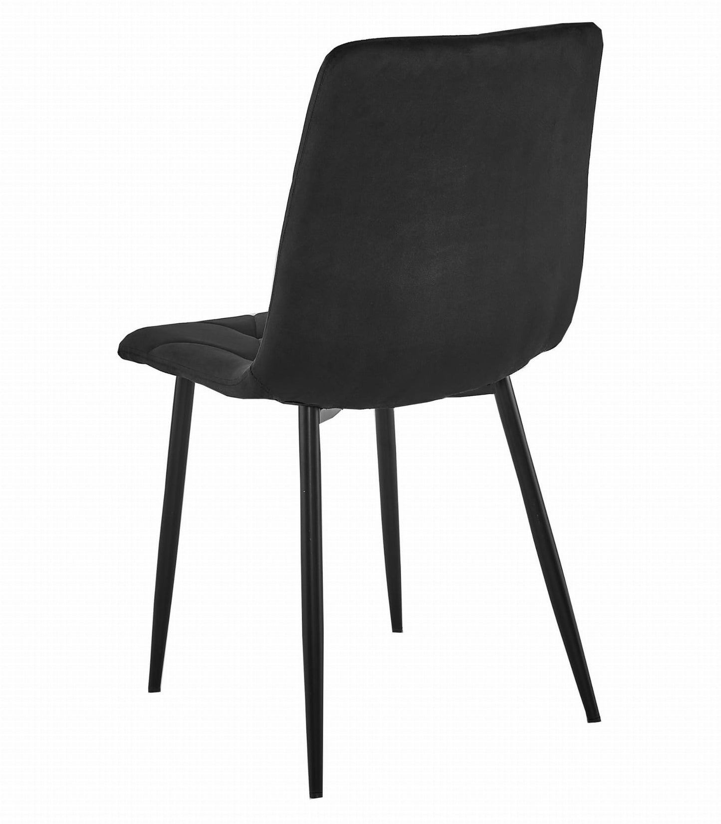 Zestaw stół 120x80cm Craft Czarny + 4 krzesła  czarne
