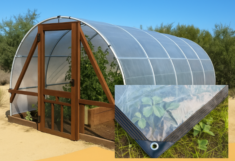 PLANDEKA PRZEZROCZYSTA 2x3m 210g/m2
